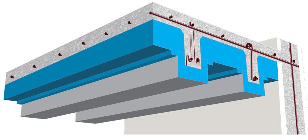 Line Drawing diagram of the Fortruss system